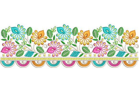 Floral Border: A Boutique Embroidery Designer’s Real-World Review